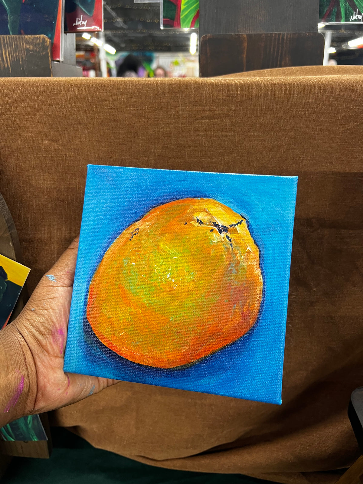 Mini Painting : Orange Study