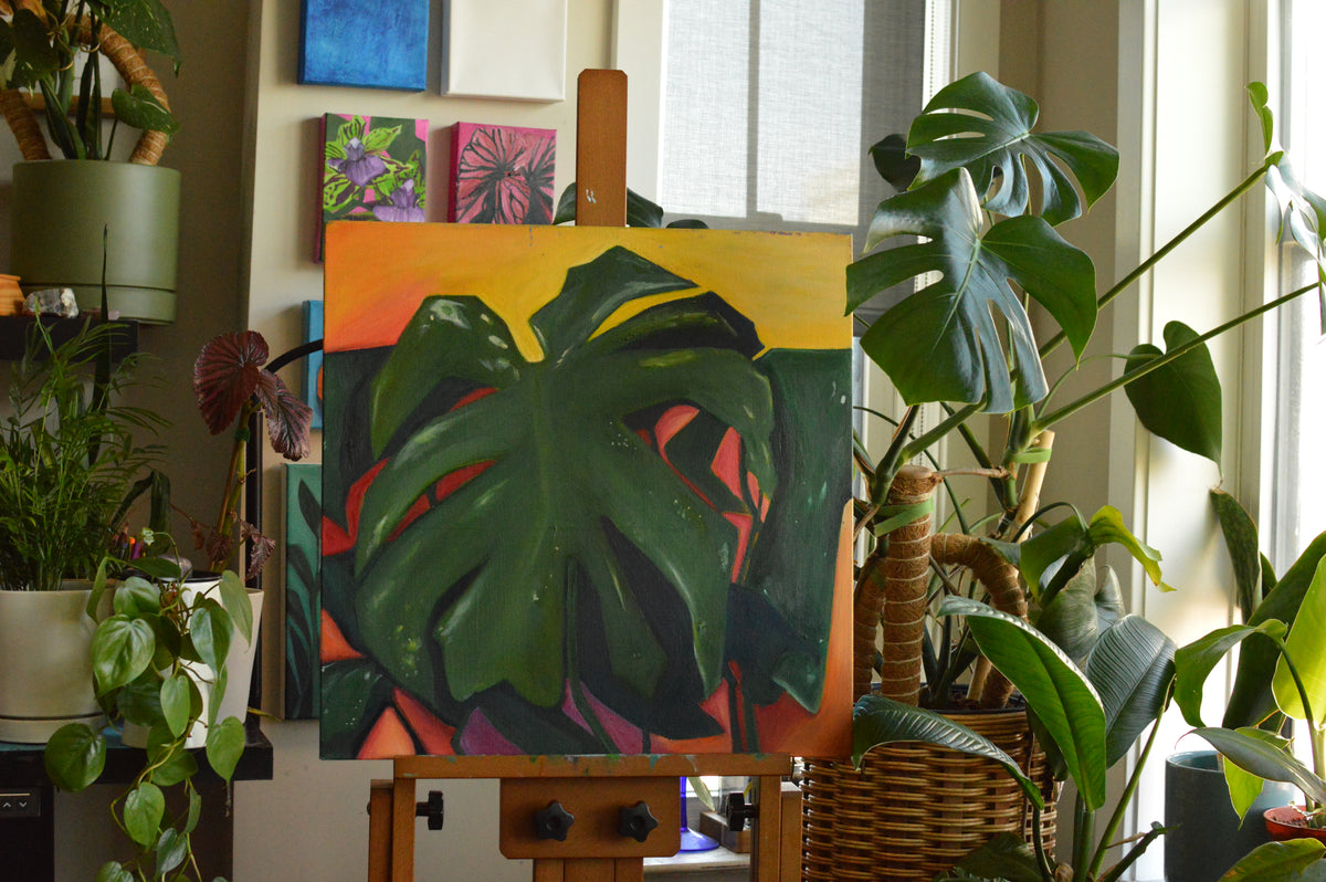 Art Print: “Mickey Monstera”