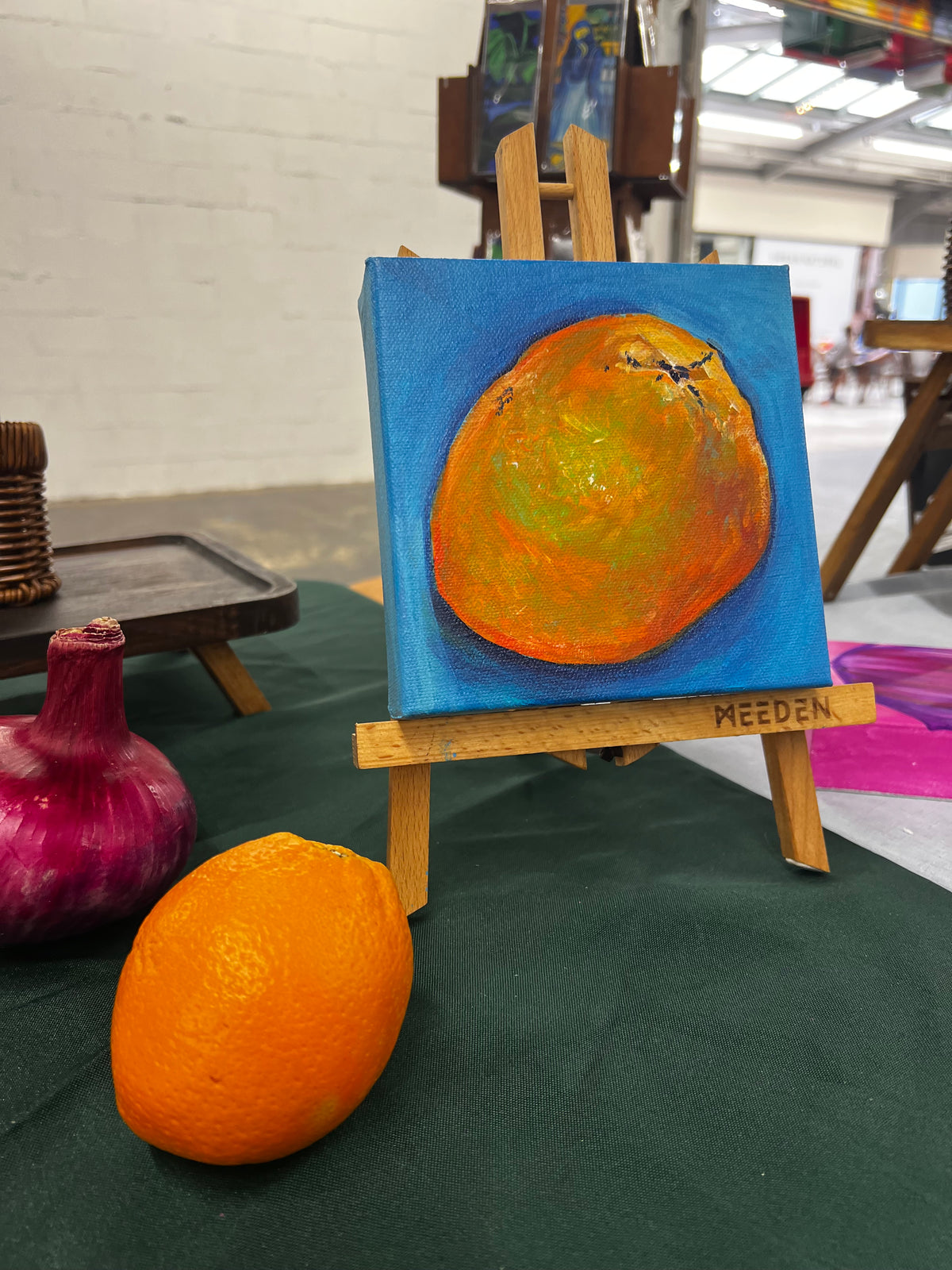 Mini Painting : Orange Study